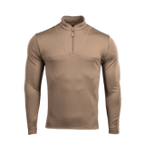 M-Tac Thermal Fleece Trøje Delta Level 2 i sandfarve med YKK-lynlås, designet til kolde og barske klimaer.