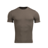 M-Tac T-shirt 93/7 i brun farve, lavet af 93% bomuld og 7% elastan, designet til komfort og holdbarhed til hverdags- og aktiv brug.