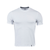 M-Tac T-shirt 93/7 i hvid, lavet af 93% bomuld og 7% elastan, komfortabel og holdbar, perfekt til hverdag og aktiv brug.