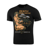 M-Tac T-Shirt Mavic Delivery Service inspireret af WWII Pin-Up-kultur med print af Pin-Up pige med drone og FPV-briller.