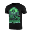 M-Tac T-Shirt Night Vision med print af Odin i kampudstyr og NVG-hjelm, med teksten 'Valhalla Calling' og ravnene Hugin og Munin.