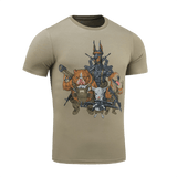 M-Tac T-Shirt Rex Team med print af et skudhold, der symboliserer venskab blandt skarpskytter, i en blød bomuldsblanding.