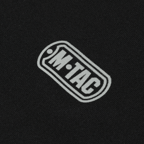 M-Tac T-shirt Ultra Light Polartec Lady i sort med reflekterende logo på brystet, Power Dry® materiale, hurtigtørrende og åndbar design.