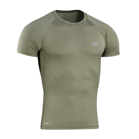 M-Tac T-shirt Ultra Light Polartec i Power Dry® materiale med reflekslogo, ideel til træning, løb og outdoor.