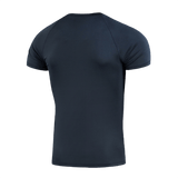 M-Tac T-shirt Ultra Light Polartec set bagfra, sort farve, letvægts Power Dry® materiale, perfekt til træning og sport