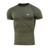 M-Tac T-shirt Ultra Light Polartec i olivengrøn farve. Lavet i Power Dry® materiale, perfekt til træning og outdoor. Reflekterende logo.