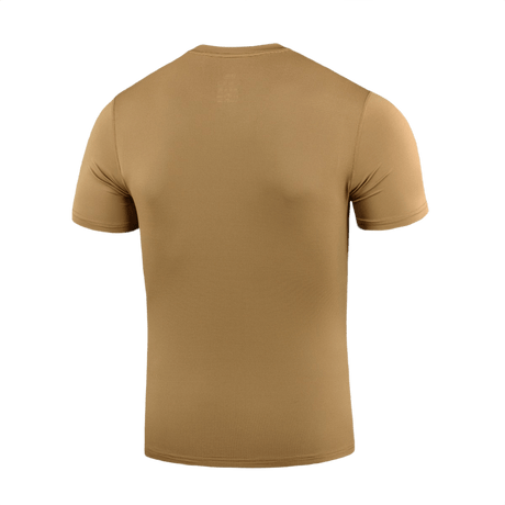 M-Tac Ultra Vent Kortærmet termot-shirt i lysebrun, let og åndbart materiale, designet til maksimal bevægelsesfrihed og komfort.