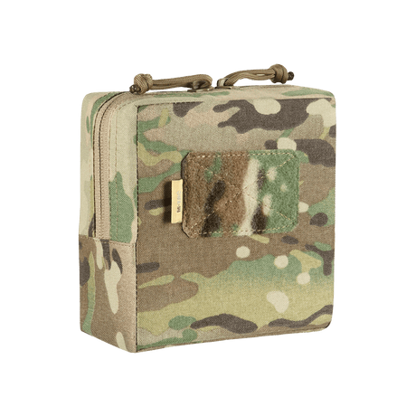 M-Tac Utility Taske Elite Small i camouflagedesign lavet af Cordura 500D med MOLLE-system for sikker opbevaring og transport.