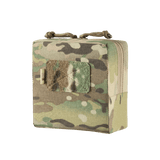 M-Tac Utility Taske Elite Small i camouflage, lavet af slidstærk Cordura 500D, ideel til EDC og let fastgørelse med MOLLE-system.