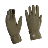M-Tac Vinterhandsker Soft Shell i olivengrøn til beskyttelse mod dårligt vejr, lette og funktionelle til komfort.