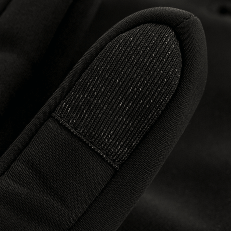 Nærbillede af M-Tac Vinterhandsker Soft Shell viser blød og fleksibel tekstur ideel til dårligt vejr.