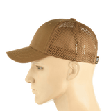 M-Tac Mesh Flex Ripstop Baseball Cap med ripstop og mesh-paneler for optimal ventilation og komfort til udendørs brug.