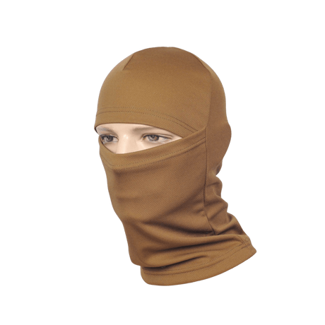 M-Tac Sweating Ninja-Balaclava i brun, beskytter mod støv og holder huden tør, ideel til udendørs aktiviteter