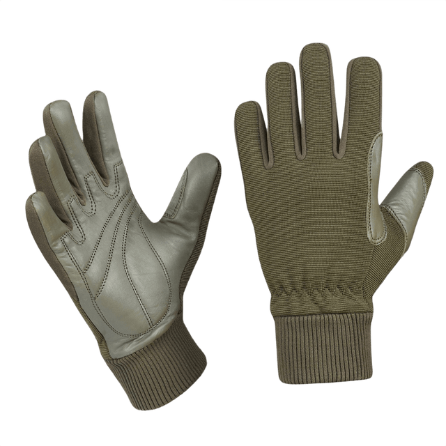 M-Tac Handsker Assault Tactical Mk.8 designet til taktisk brug med syntetiske materialer og læder for holdbarhed og komfort.