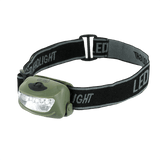 M-Tac Pandelygte 4+1 LED med elastisk hovedrem og flere lysfunktioner