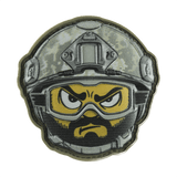 M-Tac Patch Emoji #21 med 3D-effekt, PVC materiale og Velcro fastgørelse, perfekt for taktisk brug på tøj eller udstyr.