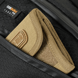 Detalje af M-Tac Sphaera Hex Hardsling Bag Large Elite med beige pung i CORDURA-foder.