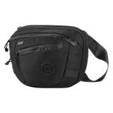 M-Tac Sphaera Hex Hardsling Bag Large Elite i sort med justerbar rem og rummeligt design til opbevaring.