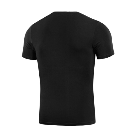 Sort M-Tac T-Shirt Death From Above set bagfra, lavet af bomuld og elastan, med moderne militært tema og komfortabel pasform.