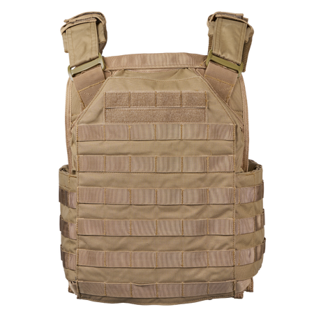 Elite Armor Plate Carrier i khaki set forfra
