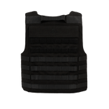 Anorak Titanium® Tactical I Stik & Skudsikker Vest - sort skudsikker vest, designet til maksimal beskyttelse niveau IIIA, foranvisning.